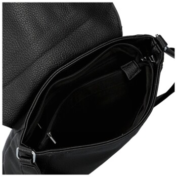 Dámska crossbody kabelka čierna - Firenze Holly