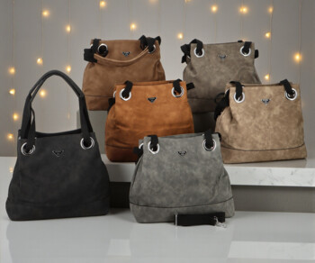 Dámska kabelka na rameno čierna - Firenze Venesa