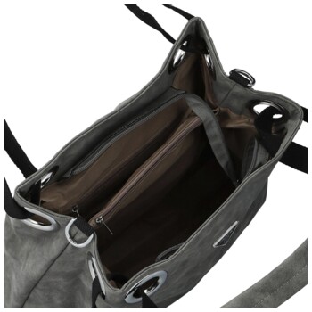 Dámska kabelka na rameno šedá - Firenze Venesa