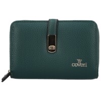 Dámska peňaženka tmavo zelená - Coveri Leroy