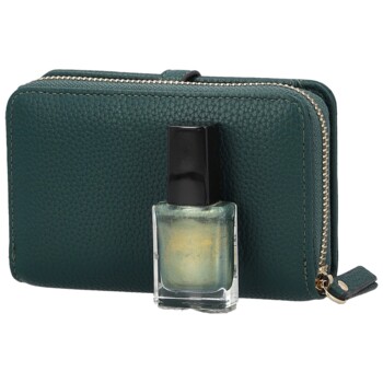 Dámska peňaženka tmavo zelená - Coveri Leroy