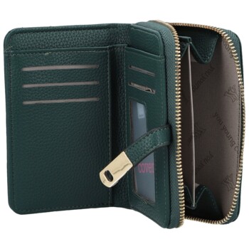 Dámska peňaženka tmavo zelená - Coveri Leroy