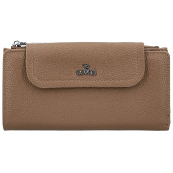 Dámska peňaženka tmavo béžová - Coveri Caiti