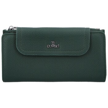 Dámska peňaženka tmavo zelená - Coveri Caiti