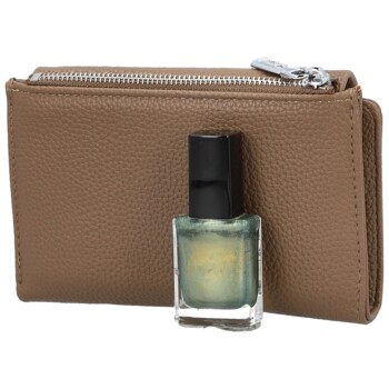 Dámska peňaženka tmavo béžová - Coveri Kenzy