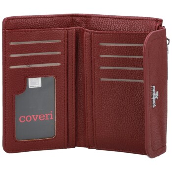 Dámska peňaženka vínová - Coveri Kenzy