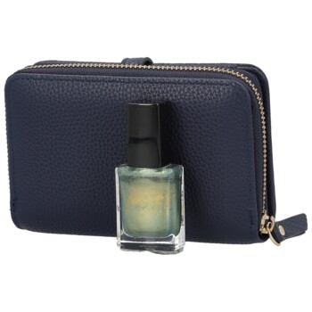 Dámska peňaženka tmavo modrá - Coveri Leroy