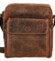 Pánska kožená crossbody taška hnedá - Bellugio Kalei