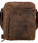 Pánska kožená crossbody taška hnedá - Bellugio Seth