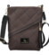 Dámska crossbody kabelka tmavo hnedá - Laura Biaggi Amia