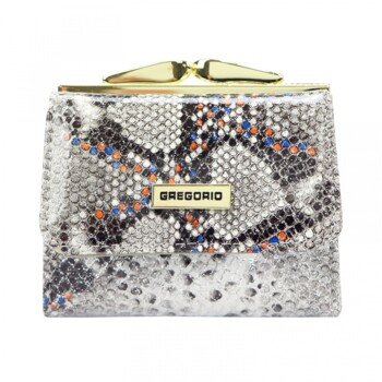 Dámska kožená peňaženka sivá - Gregorio Viera