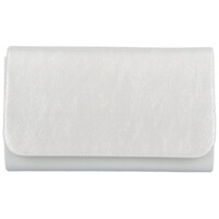 Dámska listová kabelka biela - Delami Estyna