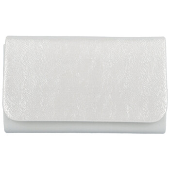 Dámska listová kabelka biela - Delami Estyna