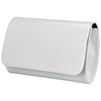 Dámska listová kabelka biela - Delami Estyna