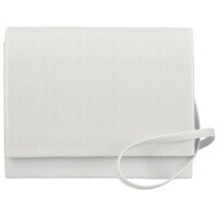 Dámska listová kabelka biela - Delami Kelis 2