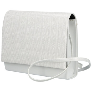 Dámska listová kabelka biela - Delami Kelis 2