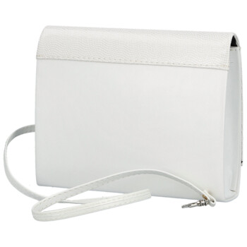 Dámska listová kabelka biela - Delami Kelis 2