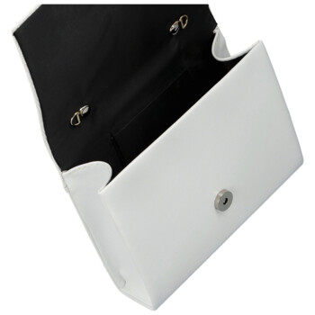 Dámska listová kabelka biela - Delami Kelis 2