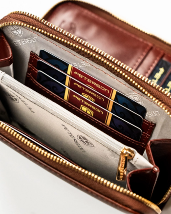 Dámska peňaženka hnedá - Peterson Janet