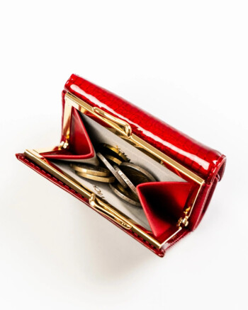 Dámska kožená peňaženka červená - Rovicky Galax