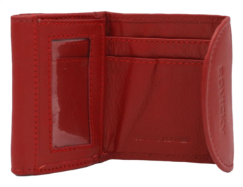 Dámska kožená peňaženka červená - Rovicky Mína