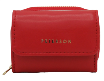 Dámska kožená peňaženka červená - Peterson Neiry