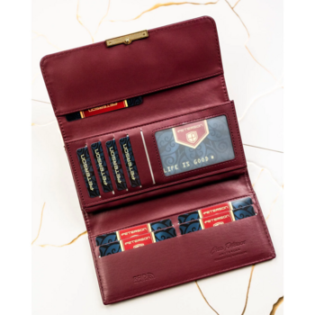 Dámska peňaženka vínová - Peterson Oresta