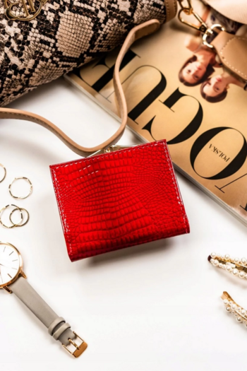 Dámska kožená peňaženka červená - Peterson Roxana