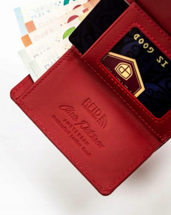 Dámska kožená peňaženka červená - Peterson Roxana