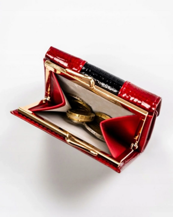 Dámska kožená peňaženka červená - Peterson Roxana