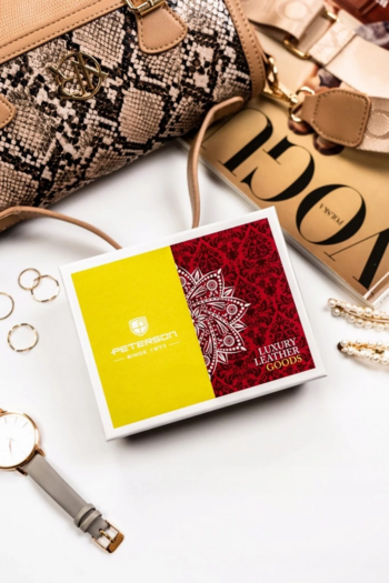 Dámska kožená peňaženka červená - Peterson Roxana