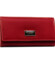 Dámska koženkovo/kožená peňaženka červená - Peterson Birgita
