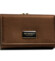 Dámska koženkovo/kožená peňaženka hnedá - Peterson Haya