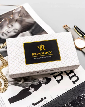 Dámska kožená peňaženka čierna - Rovicky Gabra