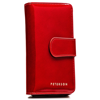 Dámska kožená peňaženka červená - Peterson Asim