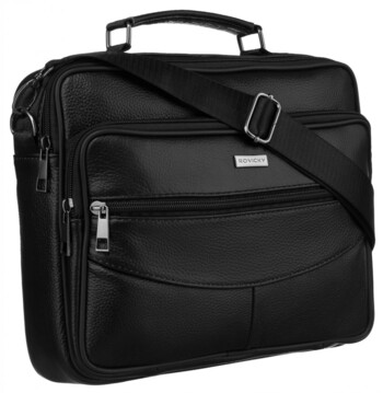 Pánska crossbody taška čierna - Rovicky Aurel