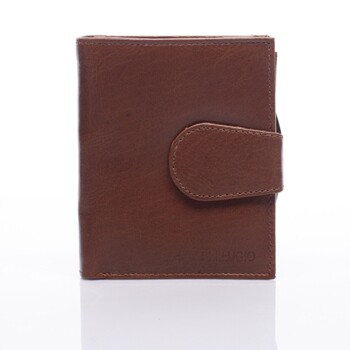 Dámska štýlová kožená peňaženka hnedá - Ellini Dahlia