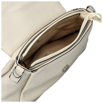 Dámska crossbody kabelka krémová - Firenze Naima