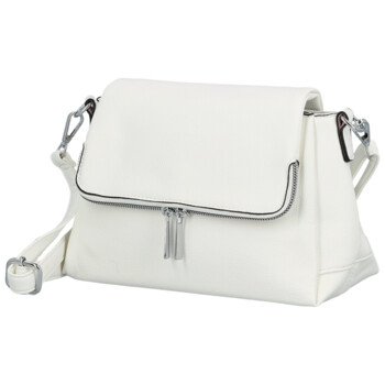 Dámska crossbody kabelka biela - Firenze Naima