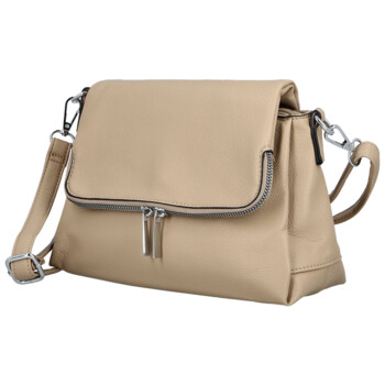 Dámska crossbody kabelka béžová - Firenze Naima
