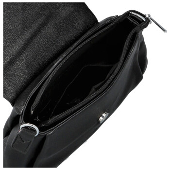 Dámska crossbody kabelka čierna - Firenze Naima