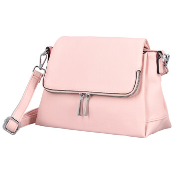 Dámska crossbody kabelka svetlo ružová - Firenze Naima