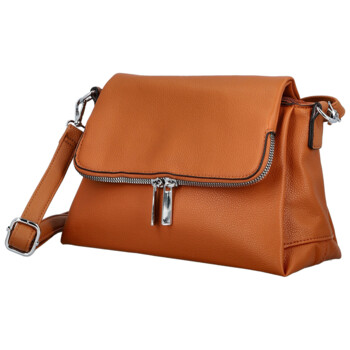 Dámska crossbody kabelka koňaková - Firenze Naima