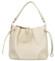 Dámska kabelka na rameno krémová - Firenze Lamisia