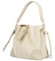 Dámska kabelka na rameno krémová - Firenze Lamisia