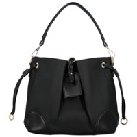 Dámska kabelka na rameno čierna - Firenze Lamisia
