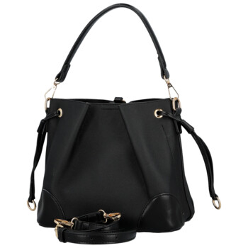 Dámska kabelka na rameno čierna - Firenze Lamisia