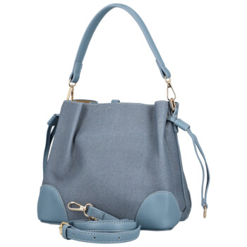 Dámska kabelka na rameno džínsovo modrá - Firenze Lamisia