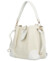 Dámska kabelka na rameno krémová/biela - Firenze Lamisia