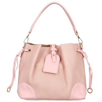 Dámska kabelka na rameno svetlo ružová - Firenze Lamisia